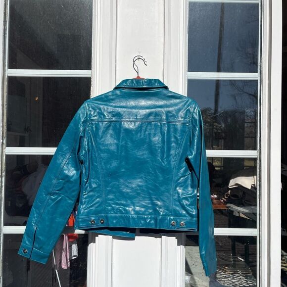 GAP Leather Jacket NWT - Picture 8 of 10